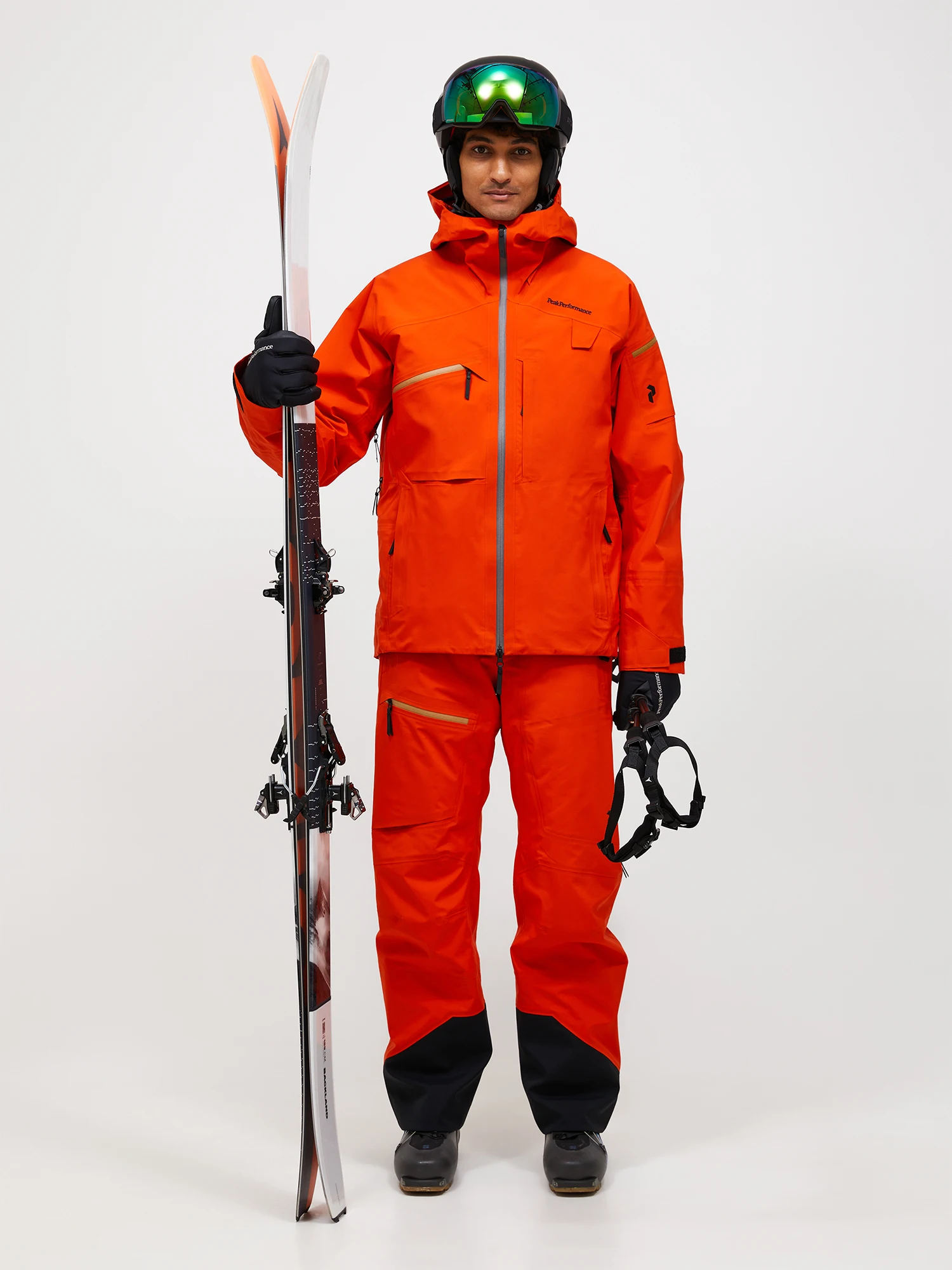 Peak Performance Men's Alpine GTX C-Knit 3L Shell Jacket Solar Burst 10