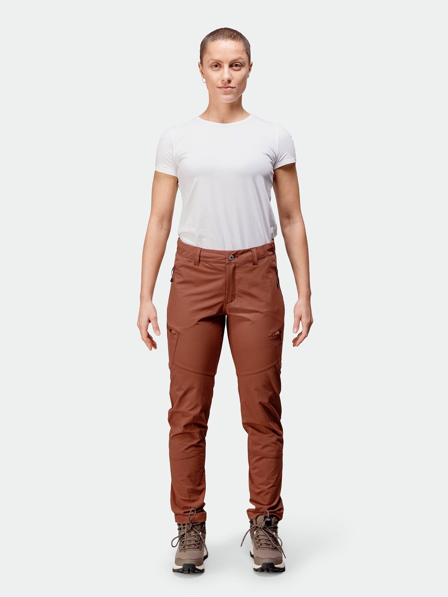 Halti Women's Pallas Evo Pants Rustic Brown 04