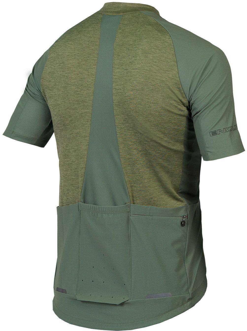 Endura GV500 Reiver S/S Jersey Oliivi 02