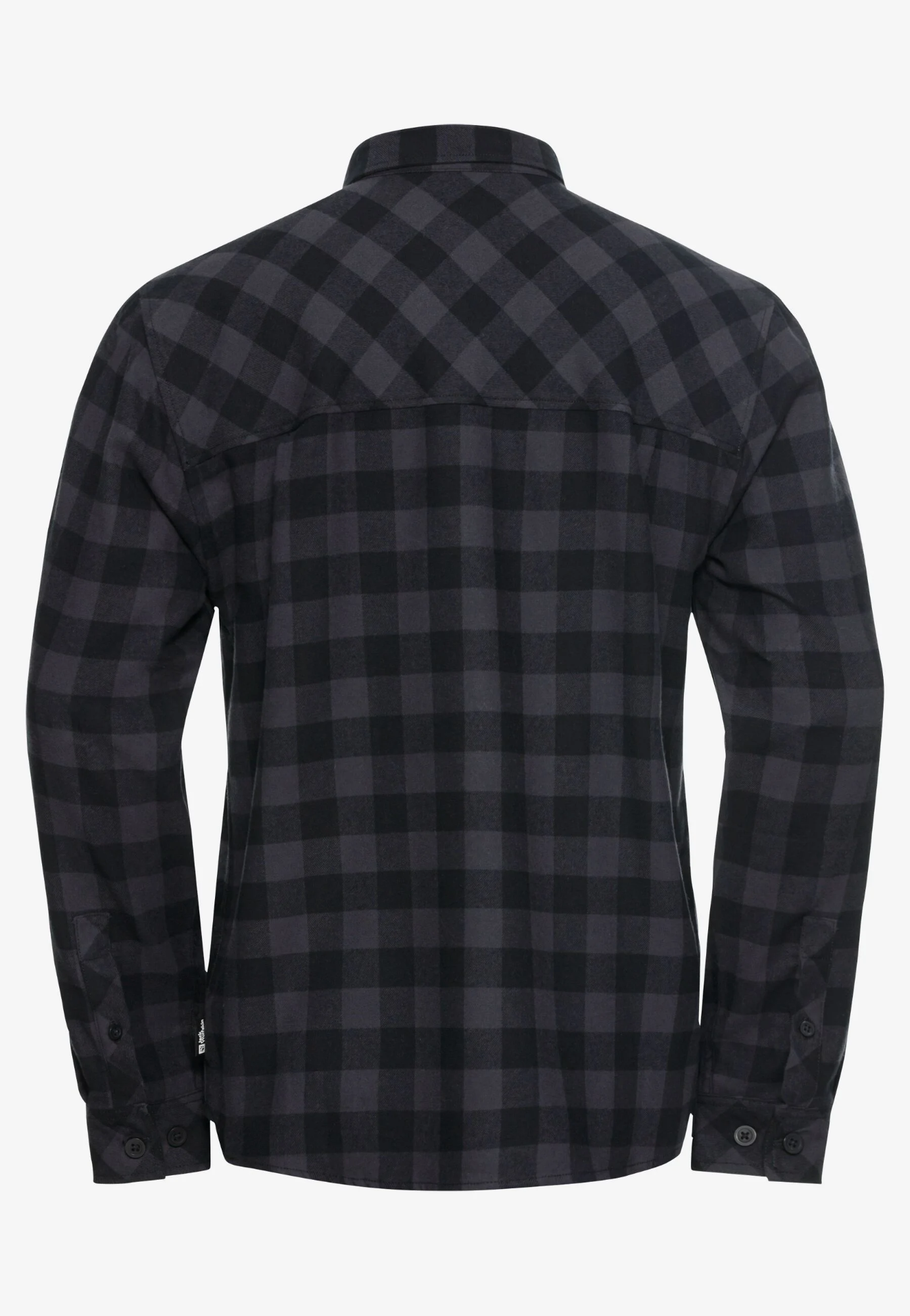 Jack Wolfskin Men's Lite Flannel Shirt Black 02