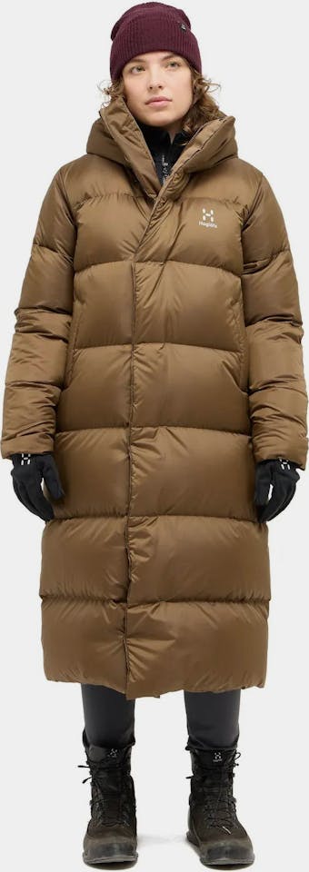 Haglöfs Women's Long Down Parka Teak Brown 05