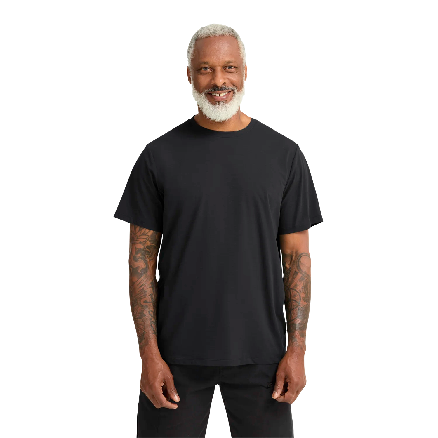 Jack Wolfskin Men's Travel Tee Black 03