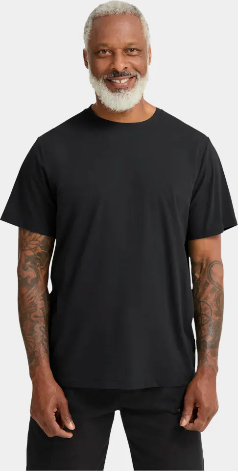 Jack Wolfskin Men's Travel Tee Black 03