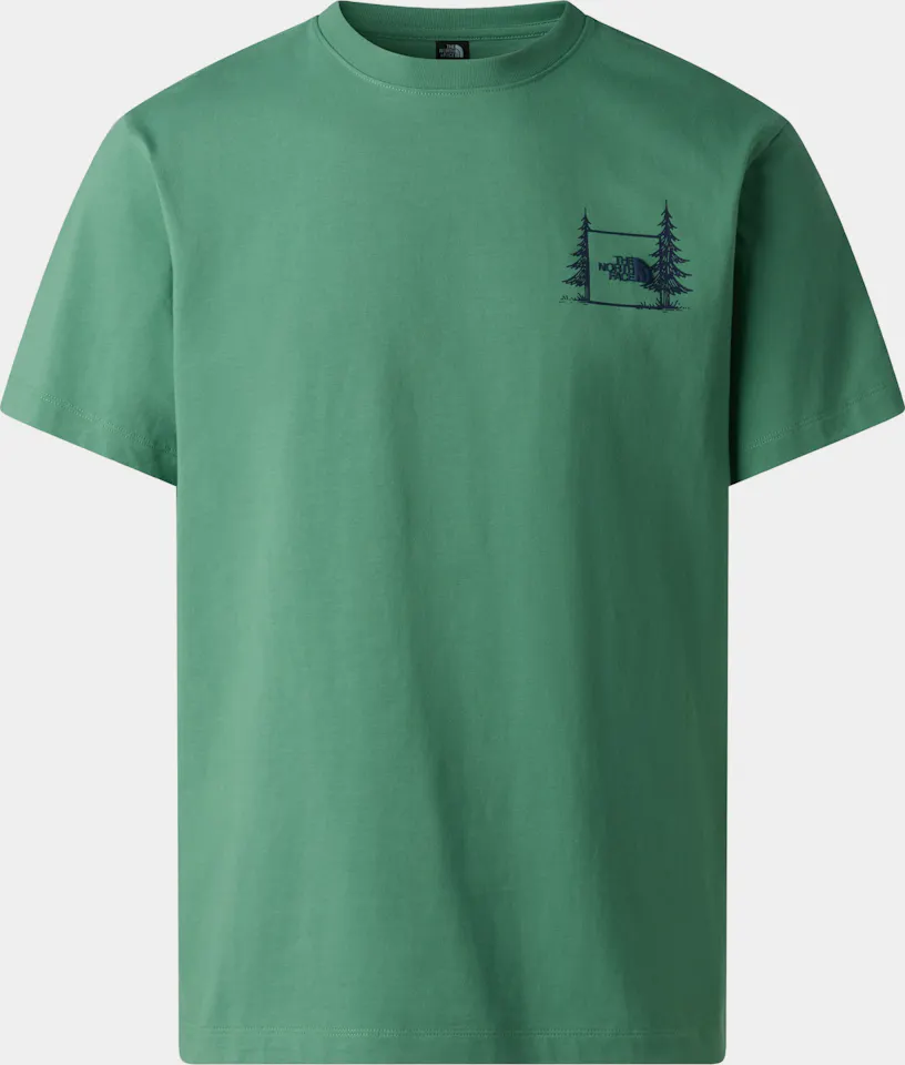 The North Face Men's Camping Relax Graphic Tee Algae 01