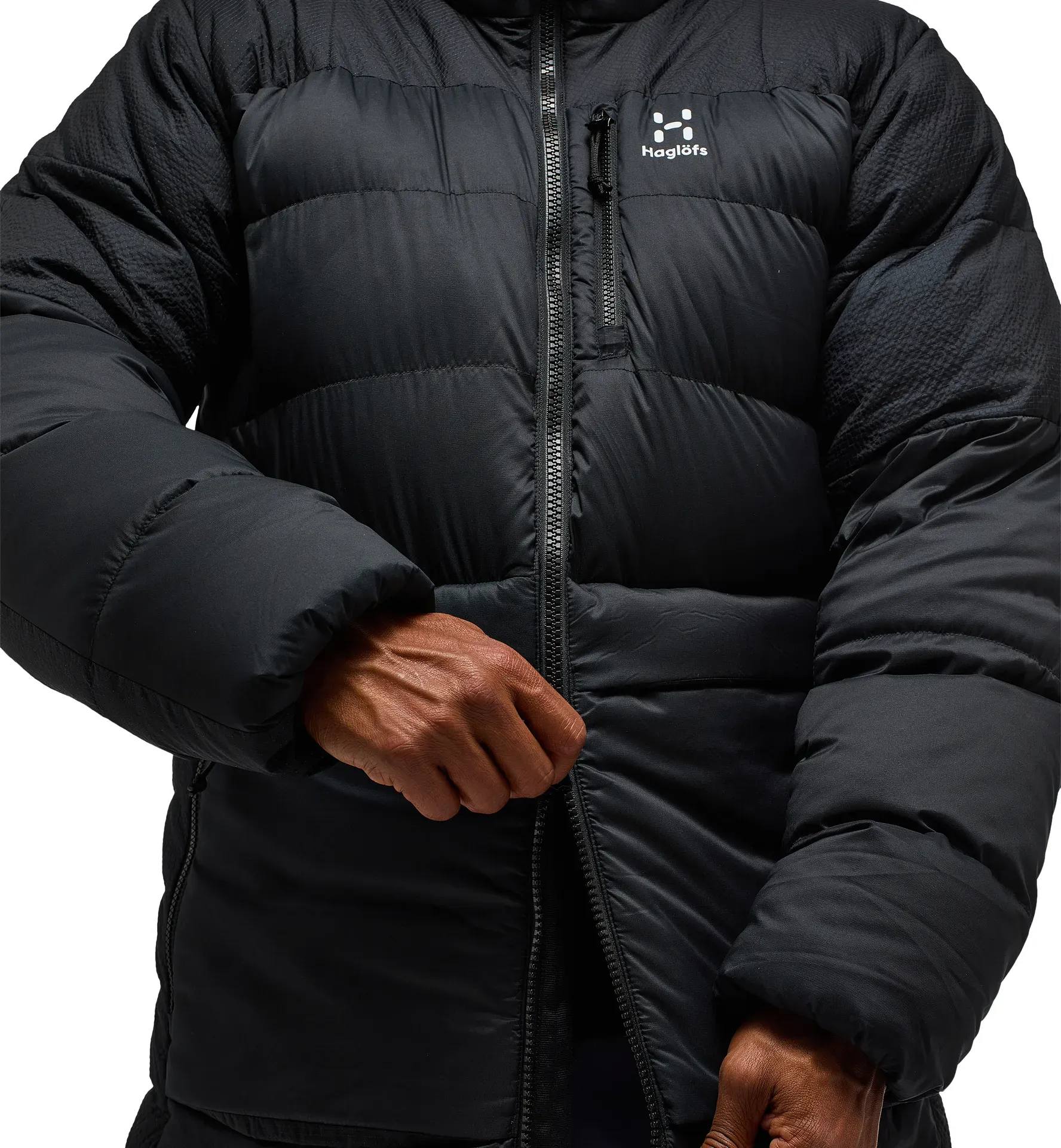 Haglöfs Men's Riksgräns Down 850 Hood Black 10