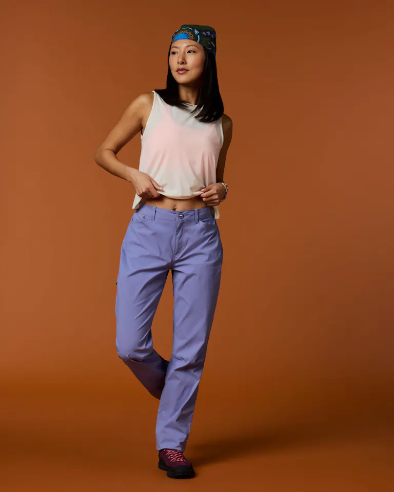 Cotopaxi Women's Coraje Tech Pant Aster 01