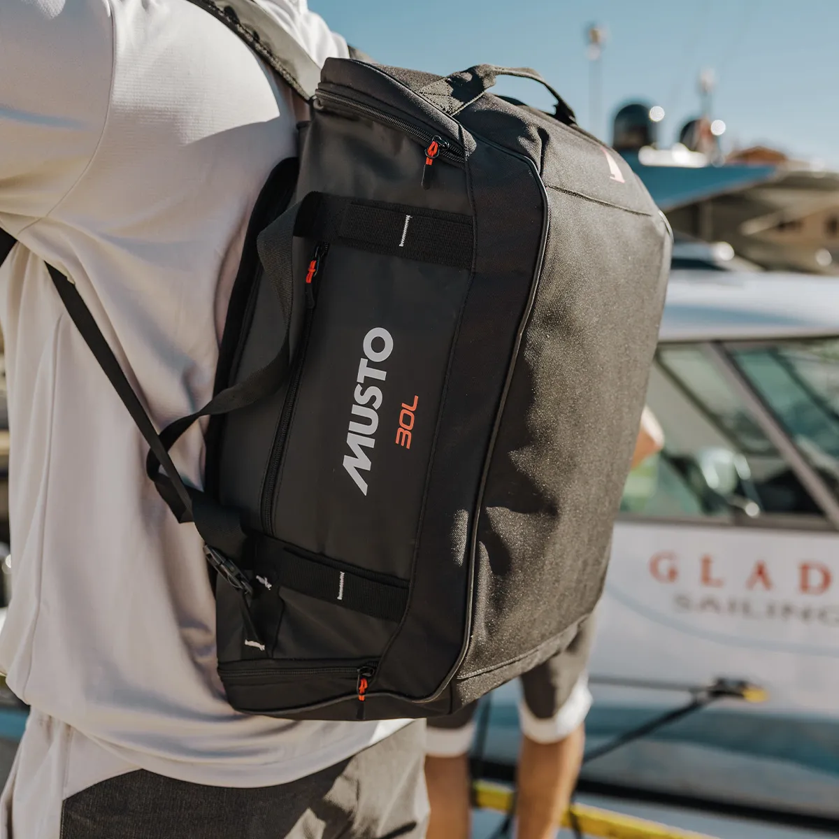 Musto 30L Duffel Bag Black 13