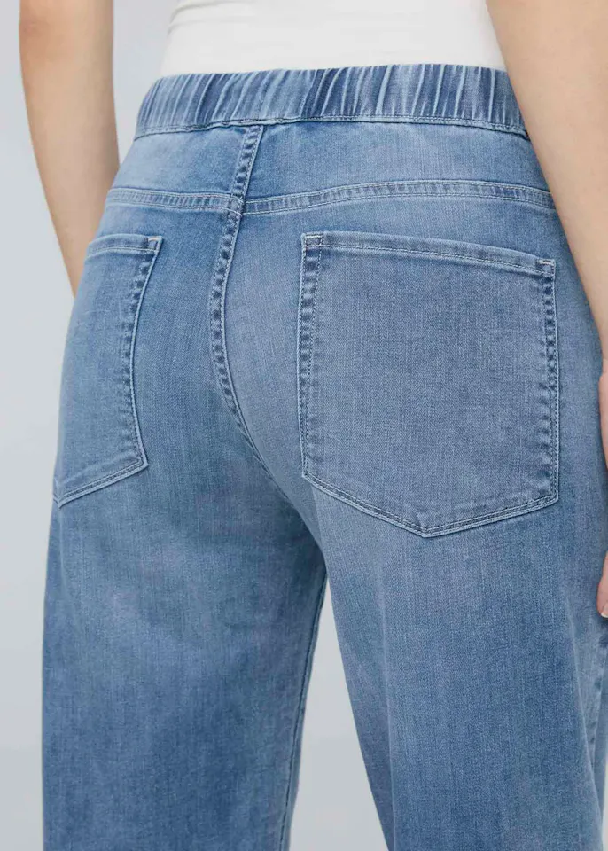 Duer Women's Performance Denim Lite Harbour Pant Light Stone 06