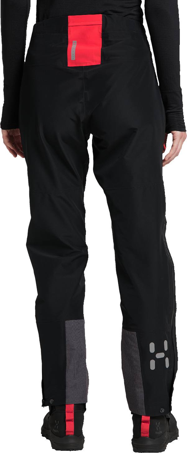 Haglöfs Women's L.I.M ZT GTX Pro Pant Musta / Punainen 03