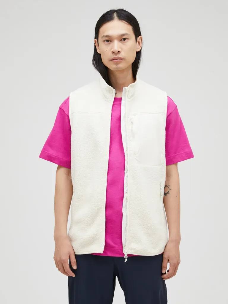 Peak Performance Men's Pile Vest White 05