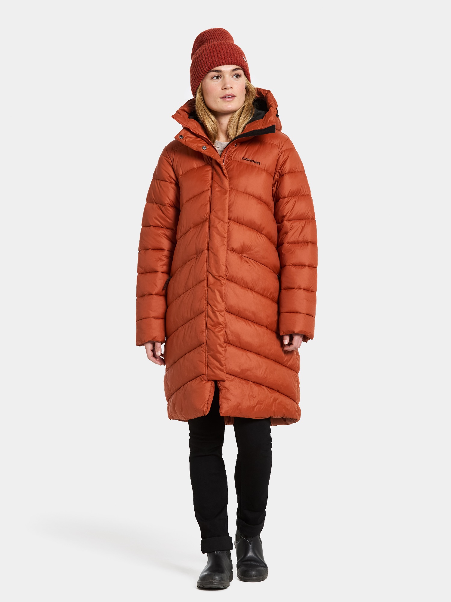 Didriksons Women's Marion 2 Parka Rust 13