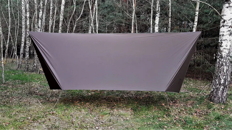 Bushmen Tarp 4x3 UL Dark olive 01