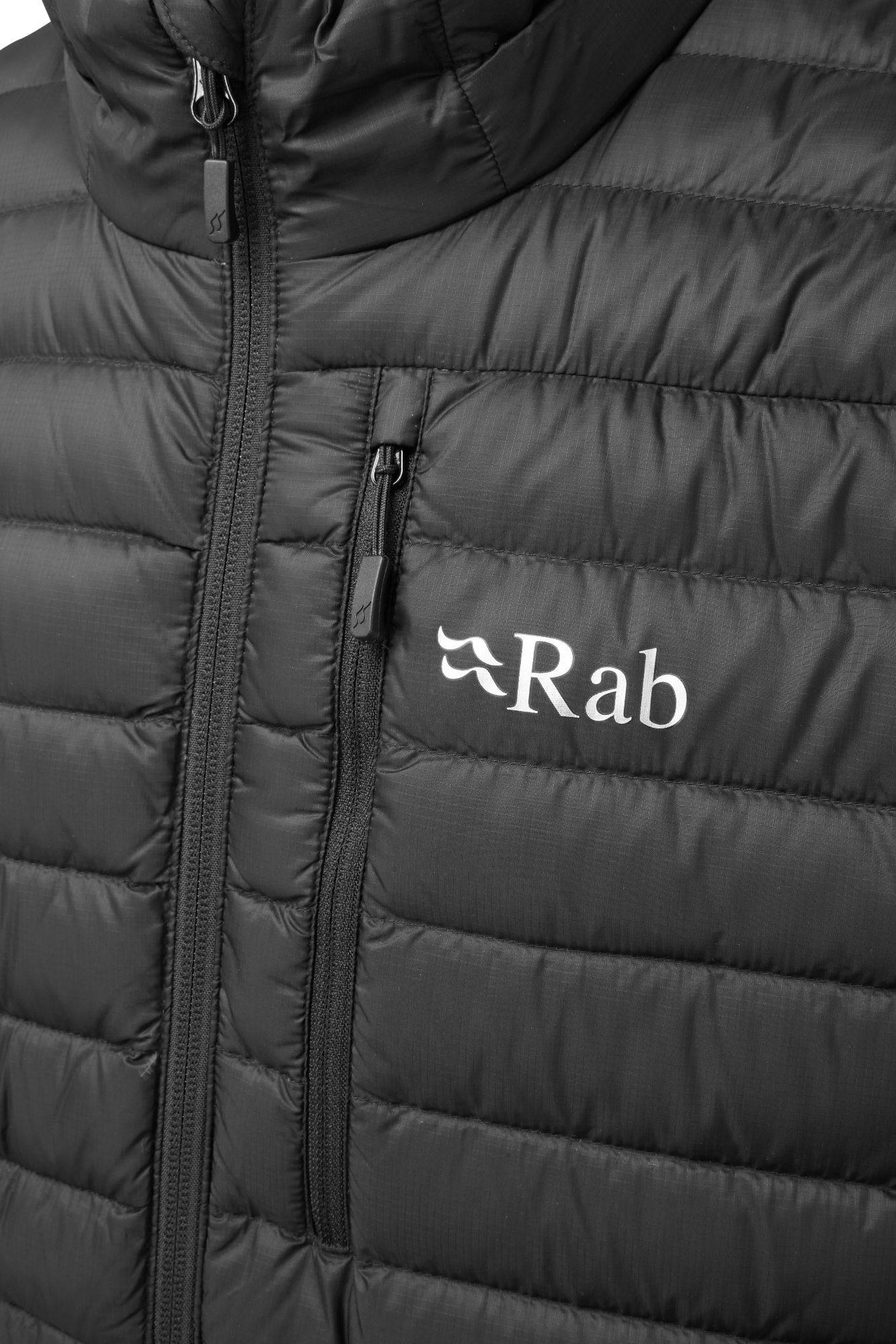 Rab Men's Microlight Jacket - Miesten kevytuntuvatakki Musta 04