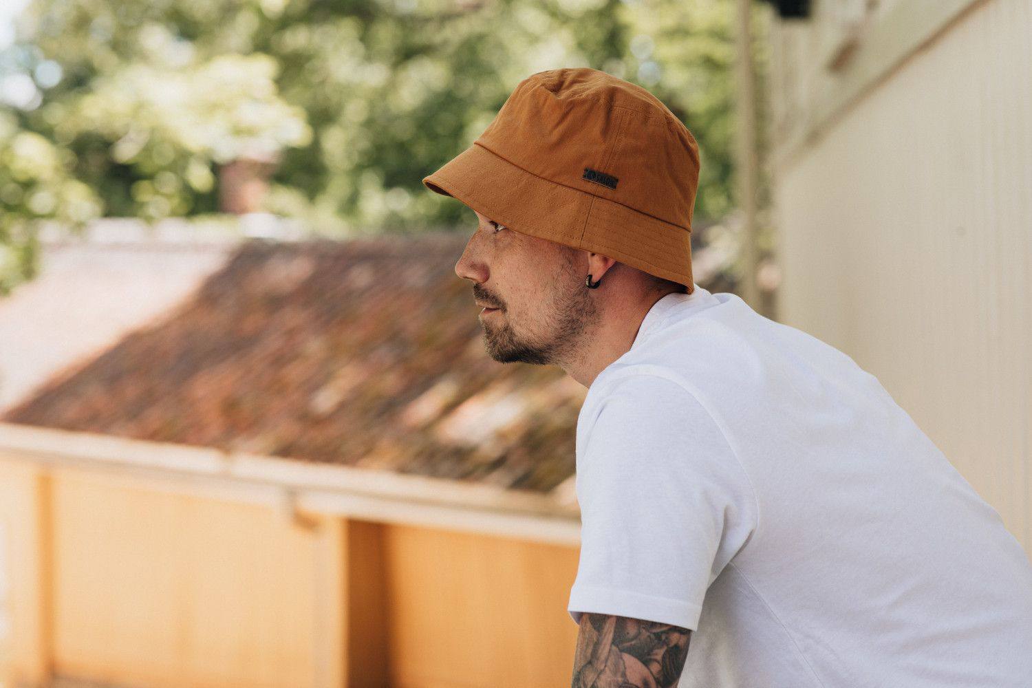 Salon Bucket Hat Ruskea 02