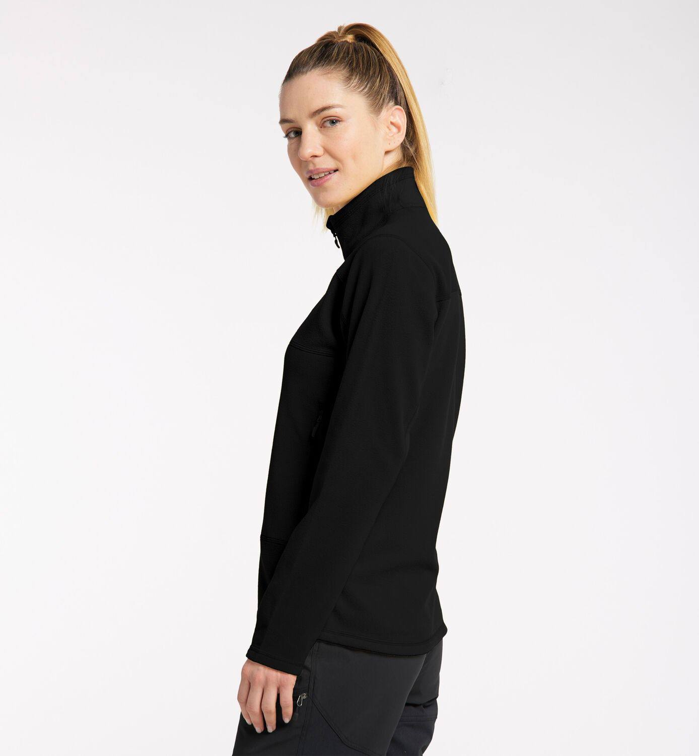 Haglöfs Buteo Mid Jacket Women Musta 03
