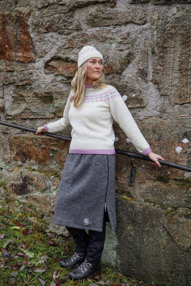 Ivanhoe Bim Long Skirt WB Grey 02