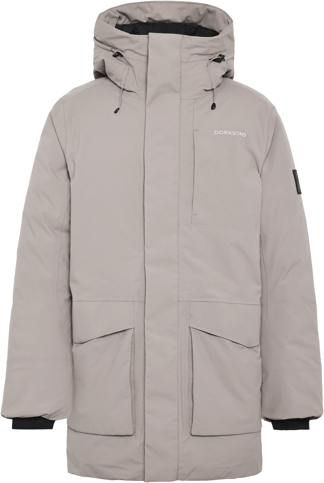 Didriksons Men's Akilles 2 Parka Ash Brown 03