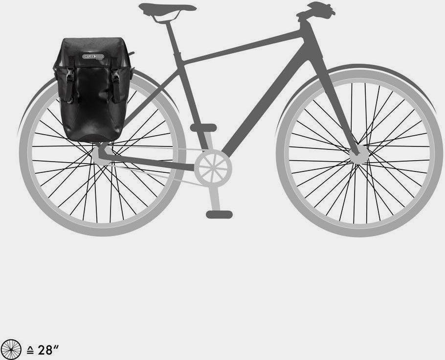 Ortlieb Bike Packer Classic, pari Musta 07