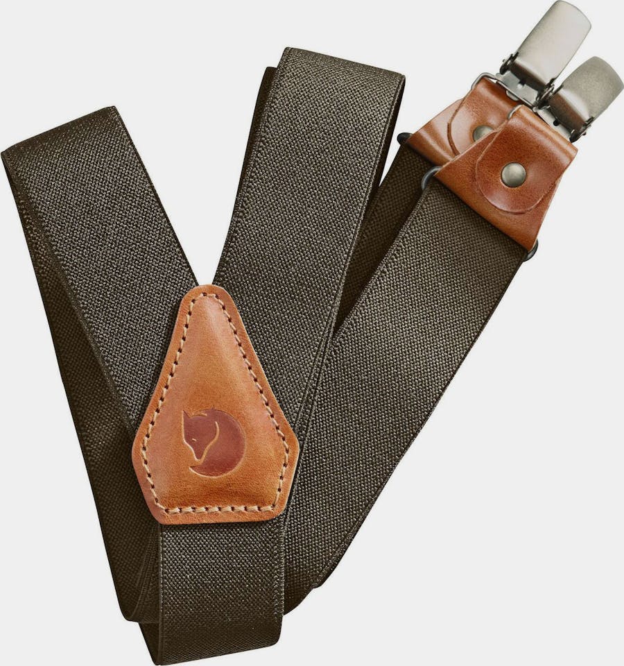 Fjällräven Singi Clip Suspenders Dark olive 02