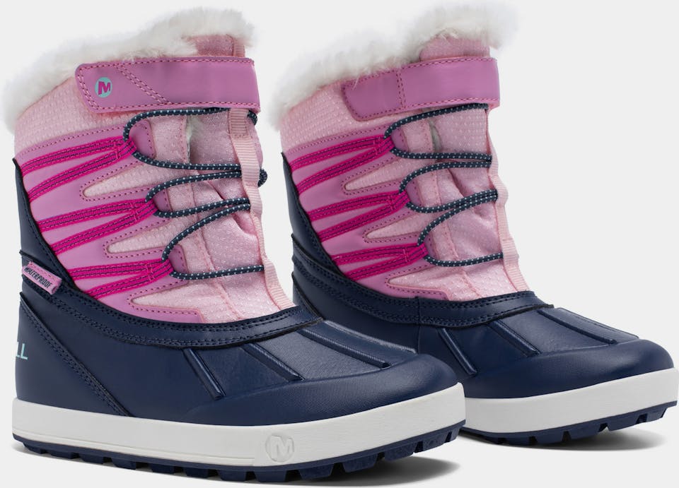 Merrell Snow Bank 5.0 WP Jr Navy / Pink 01