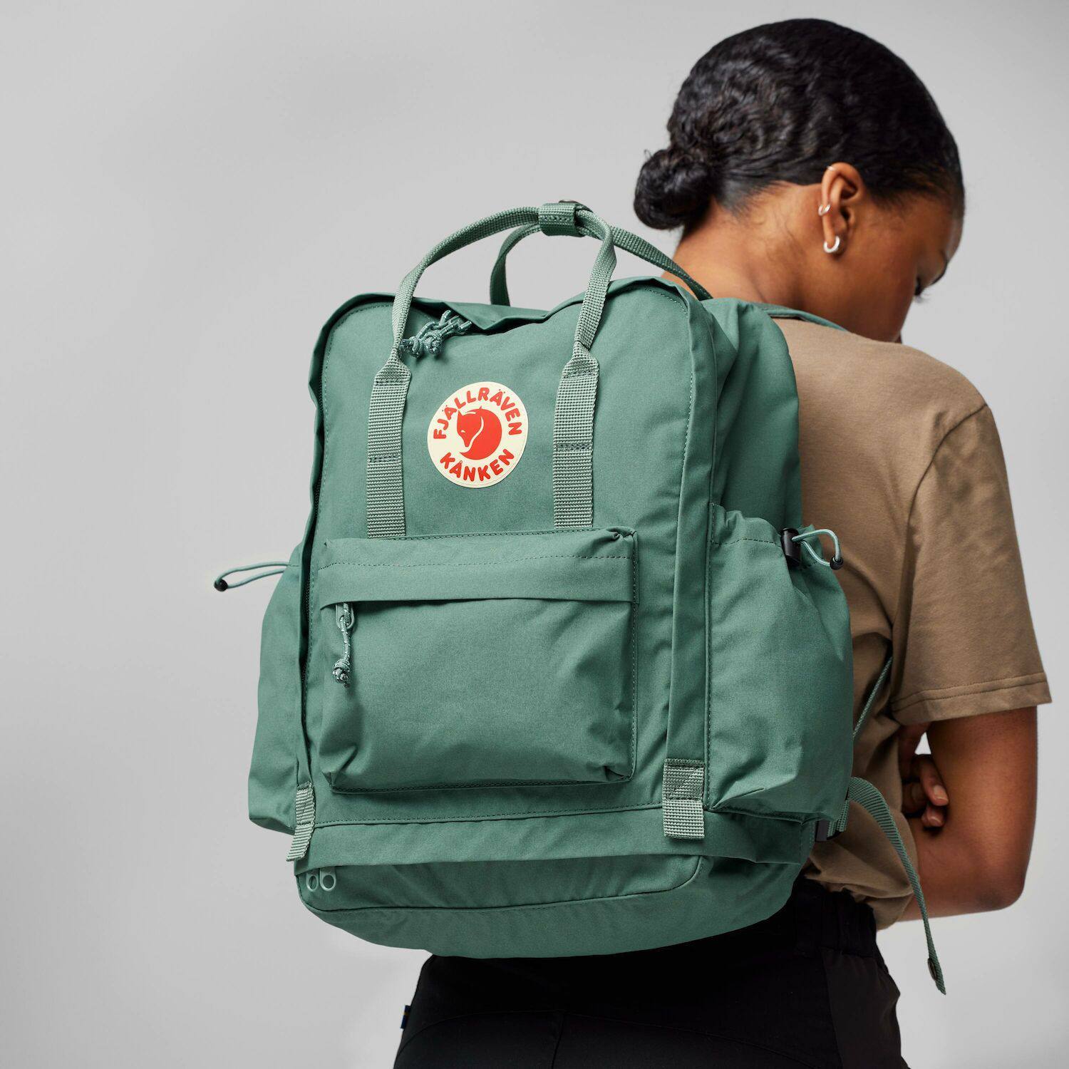 Fjällräven Kånken Outlong Black 08