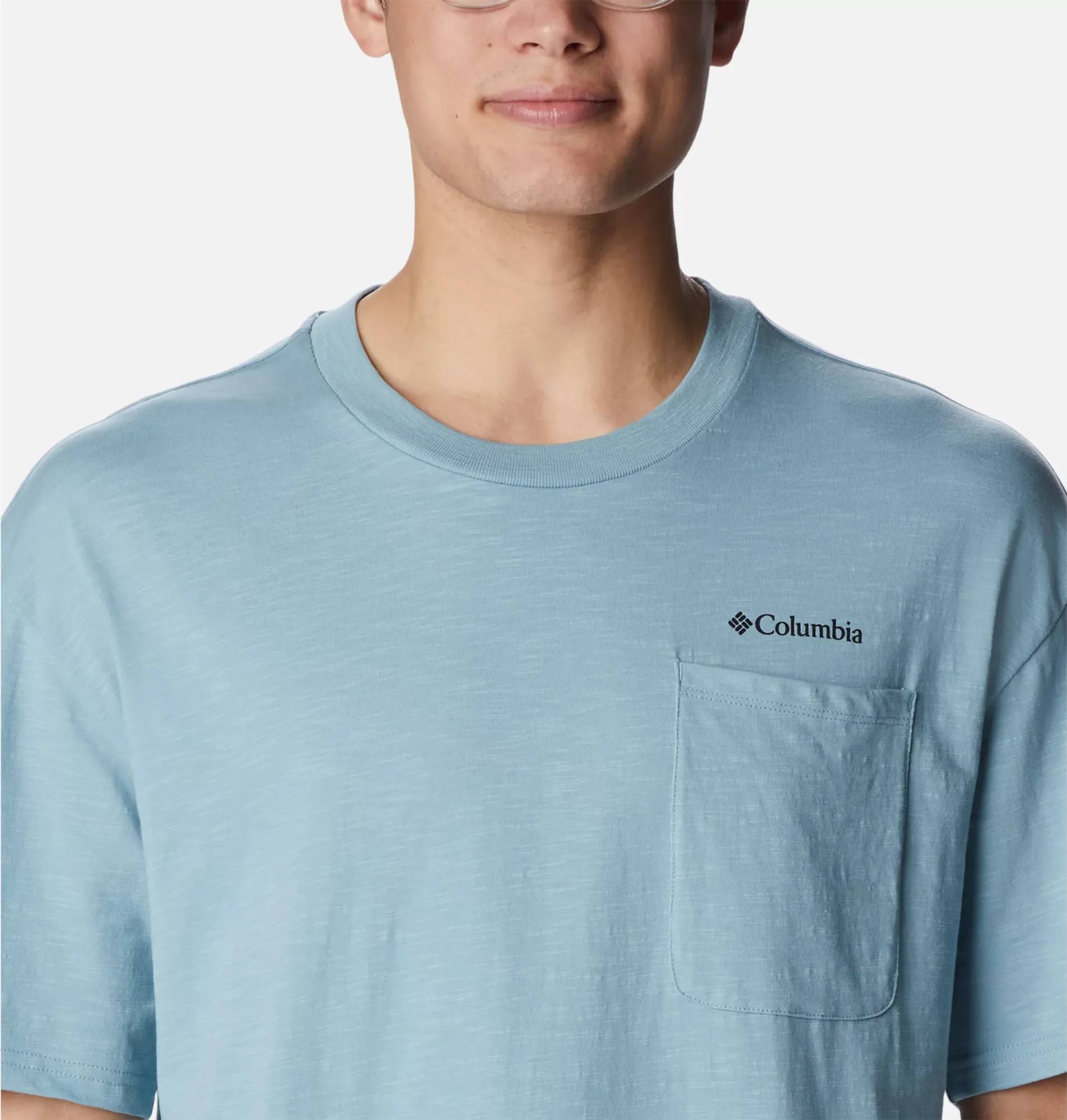 Columbia Men's Break It Down Tee Light blue 04