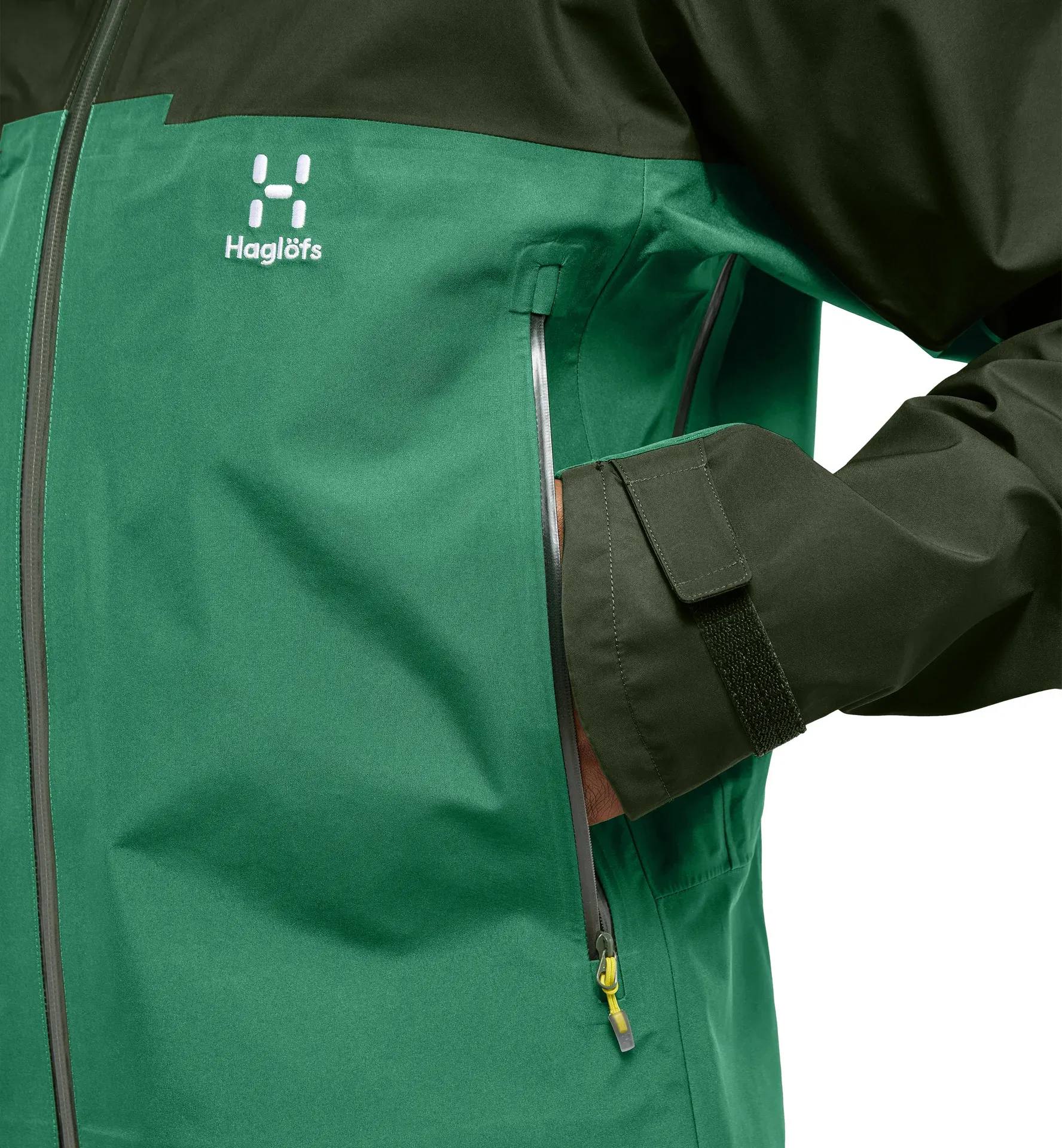 Haglöfs Men's ROC Flash GTX Jacket Steel Blue 05