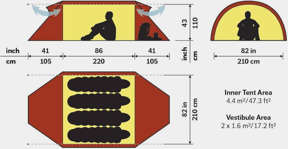 Hilleberg Keron 4 Red 02