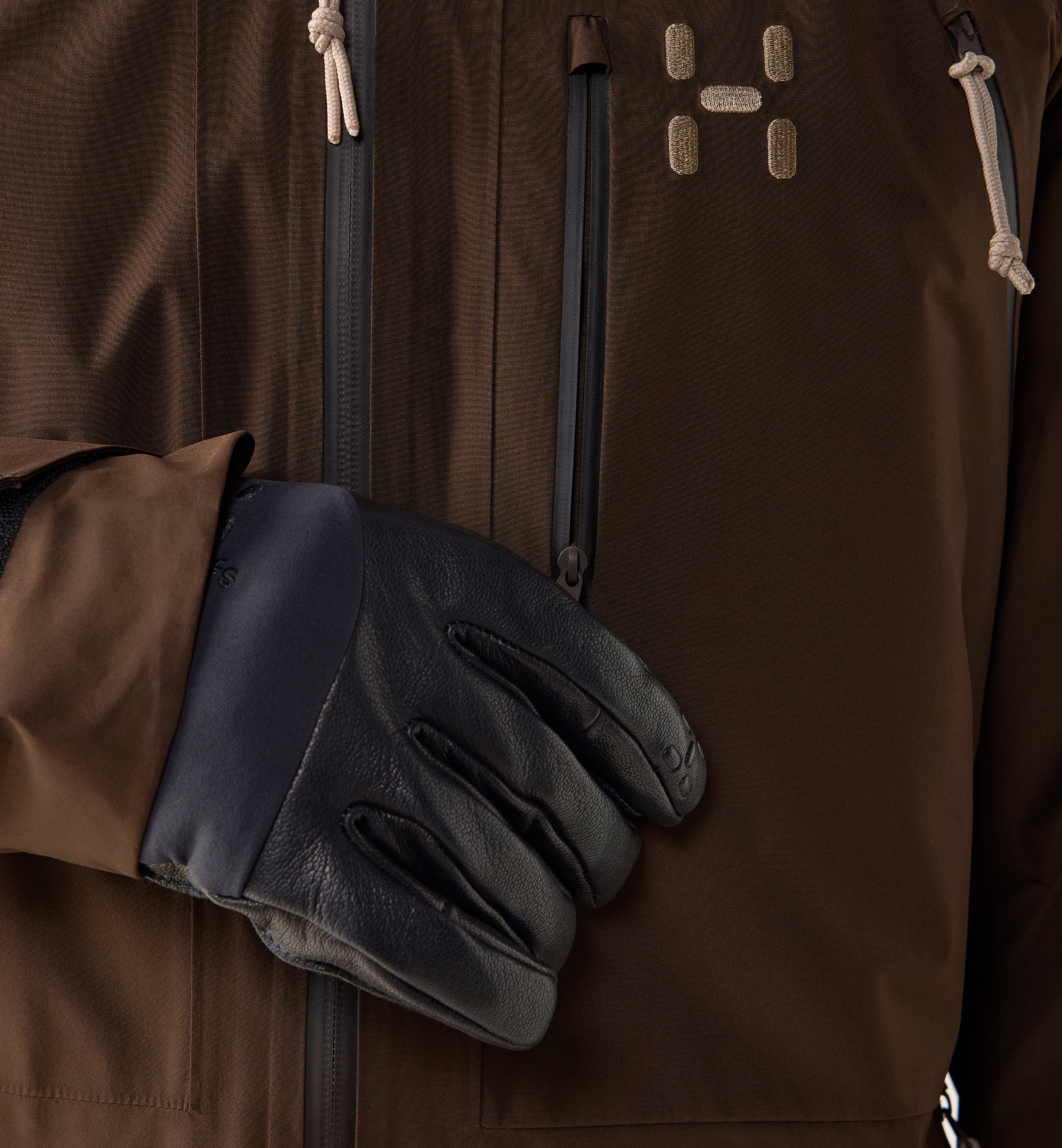 Haglöfs Men's Latnja GTX Insulated Jacket Woodland Brown 07