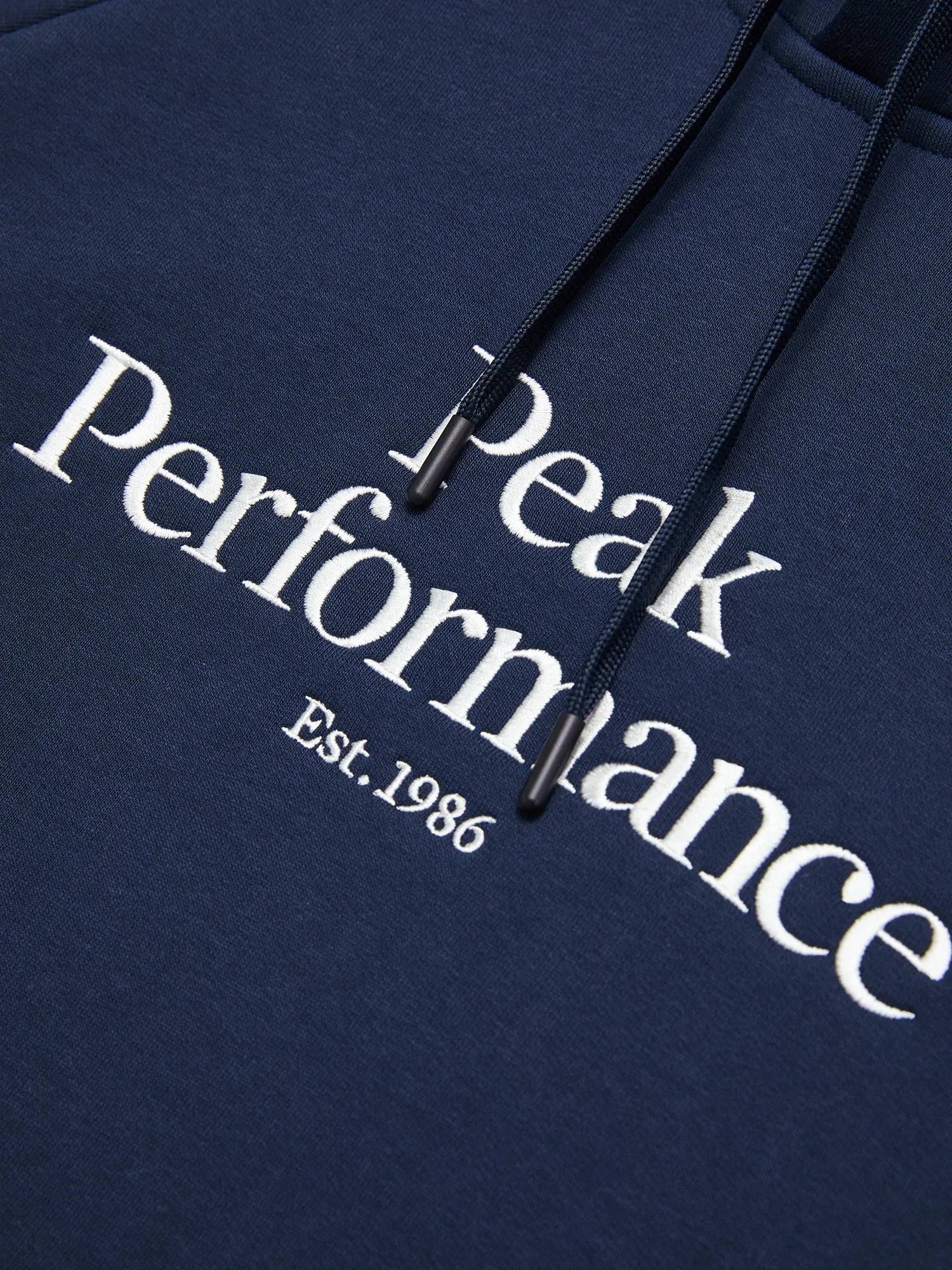 Peak Performance Men's Original Hood Tummansininen 04