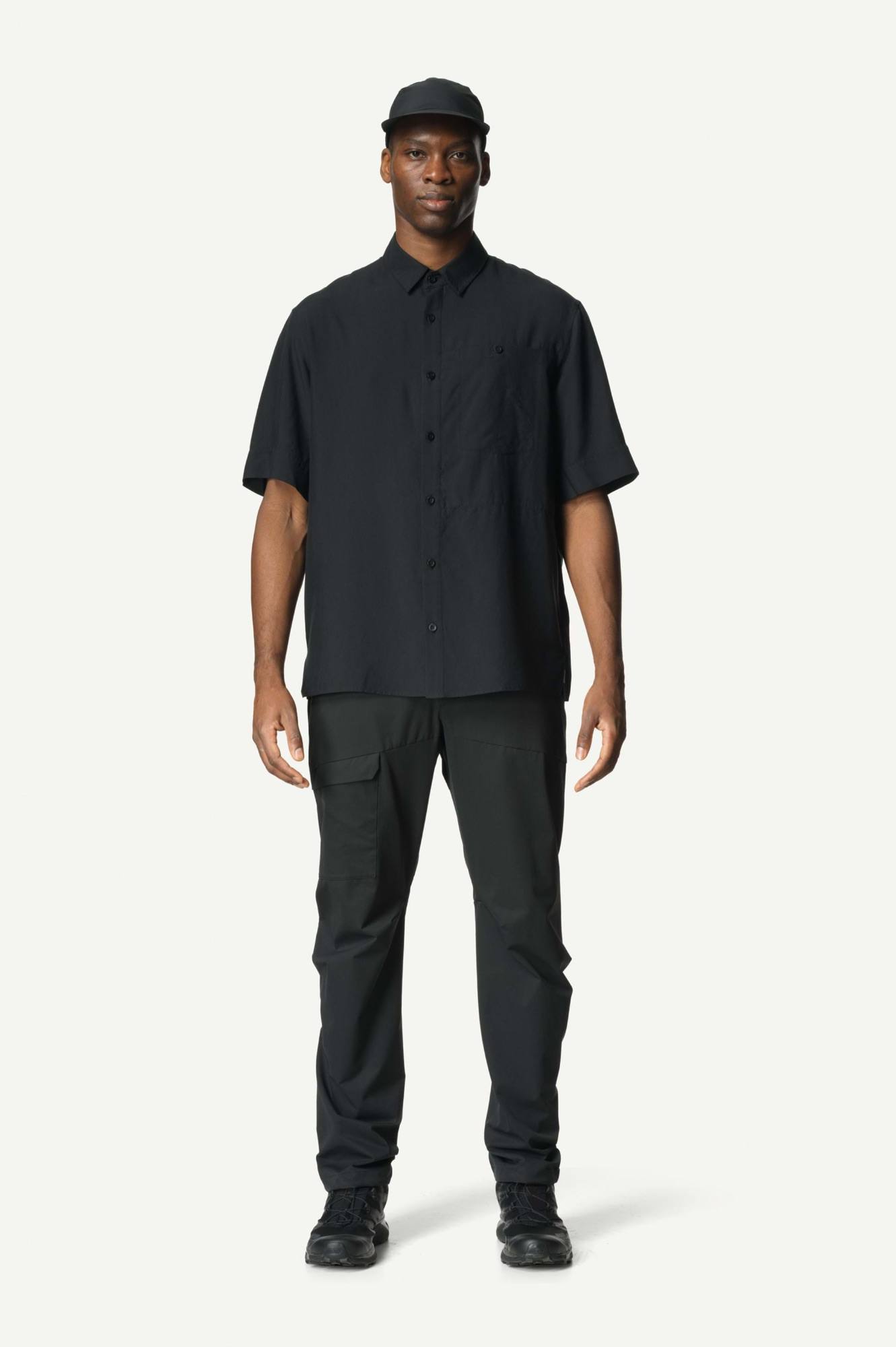 Houdini Men's Tree Short Sleeve Shirt Black 06