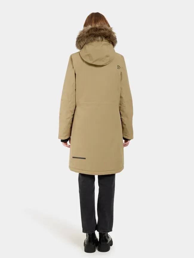 Didriksons Women's Erika Parka 3 Beige 04