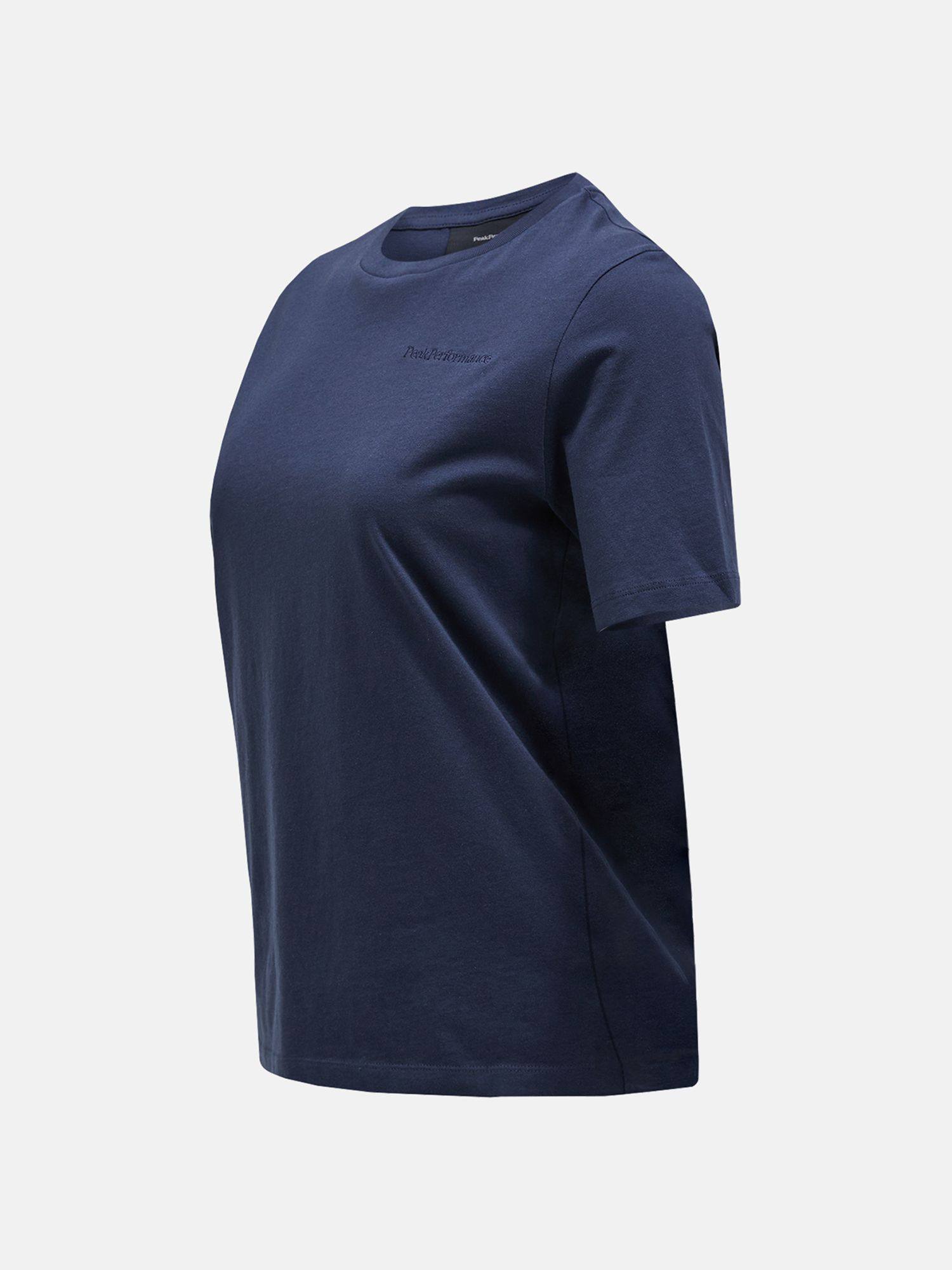 Peak Performance Women's Original Small Logo Tummansininen 02