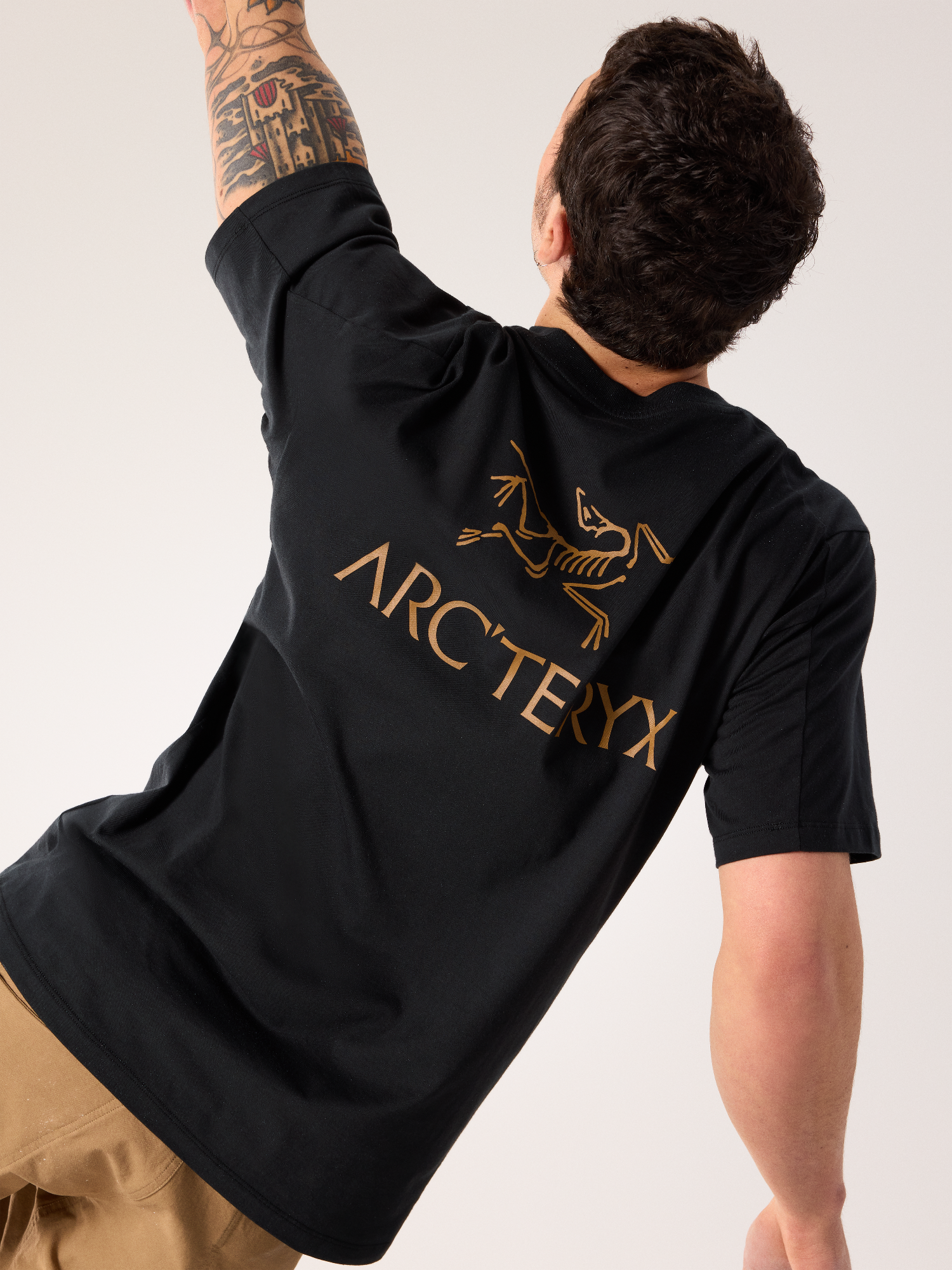 Arc'teryx Men's Kragg SL Cotton Bird SS Black 24K 03
