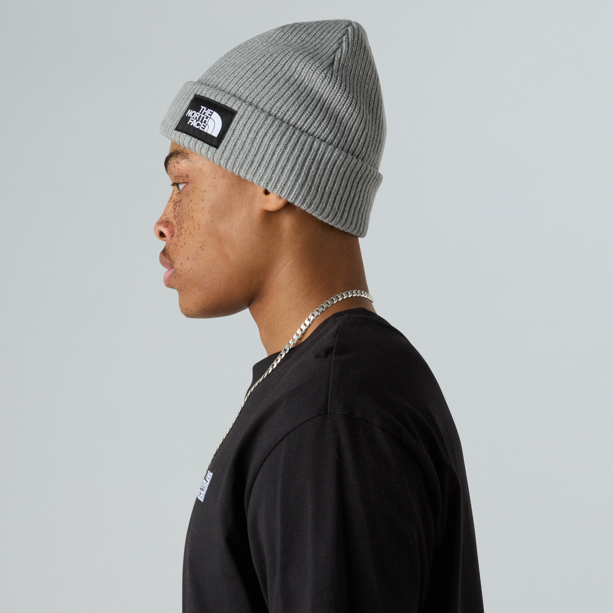 The North Face Salty Lined Beanie TNF LIGHT GREY HEATHER 04