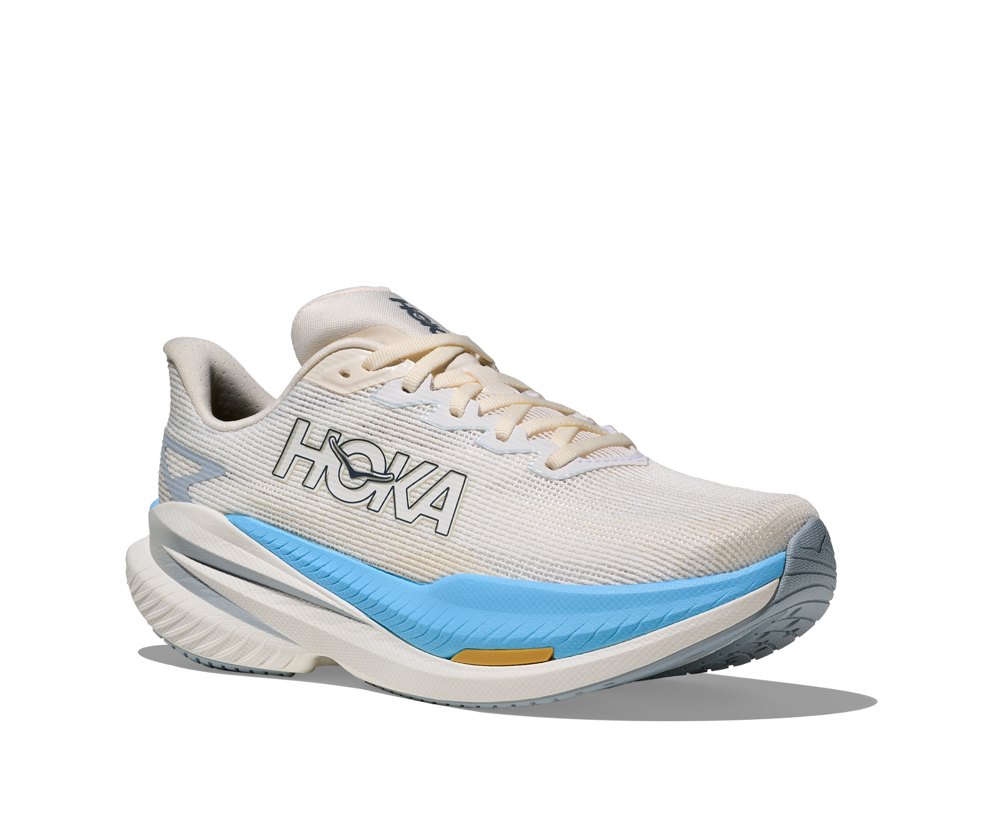 Hoka Women's Mach X 3 White / Alabaster 05