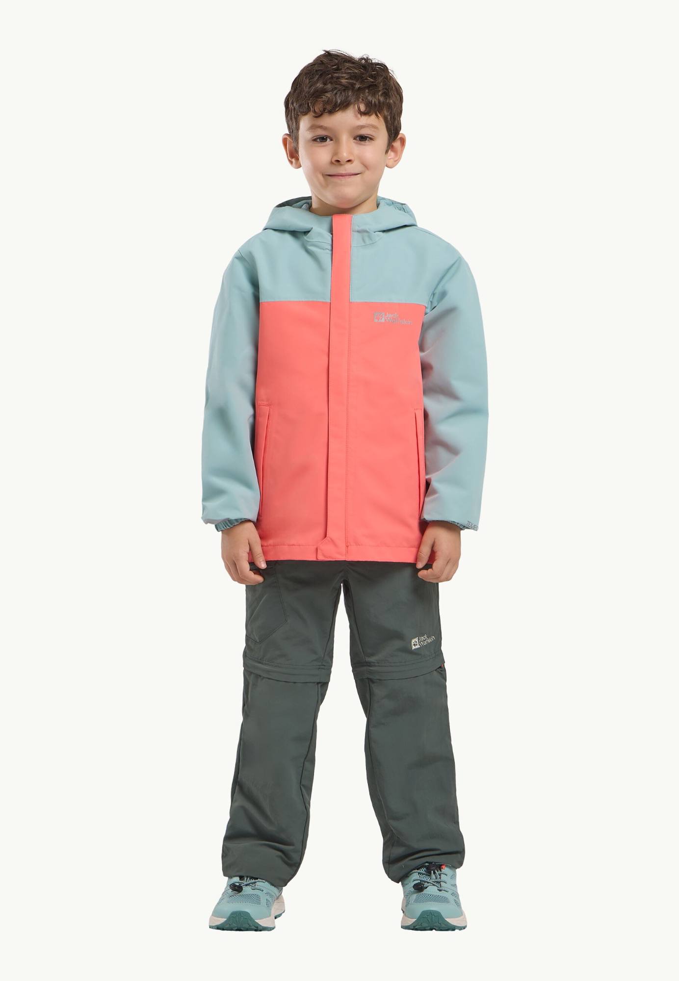 Jack Wolfskin Tucan Jacket Kids Sunset Coral 10