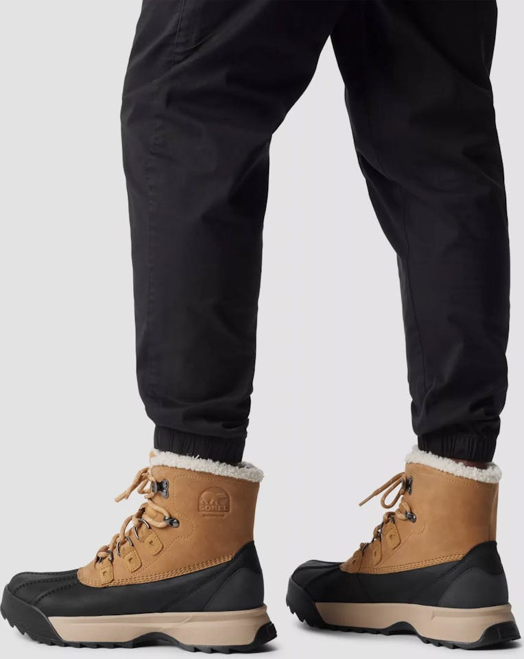 Sorel Men's Scout 87 Lux Waterproof - Miesten talvikengät Caribou Buff, Black 03