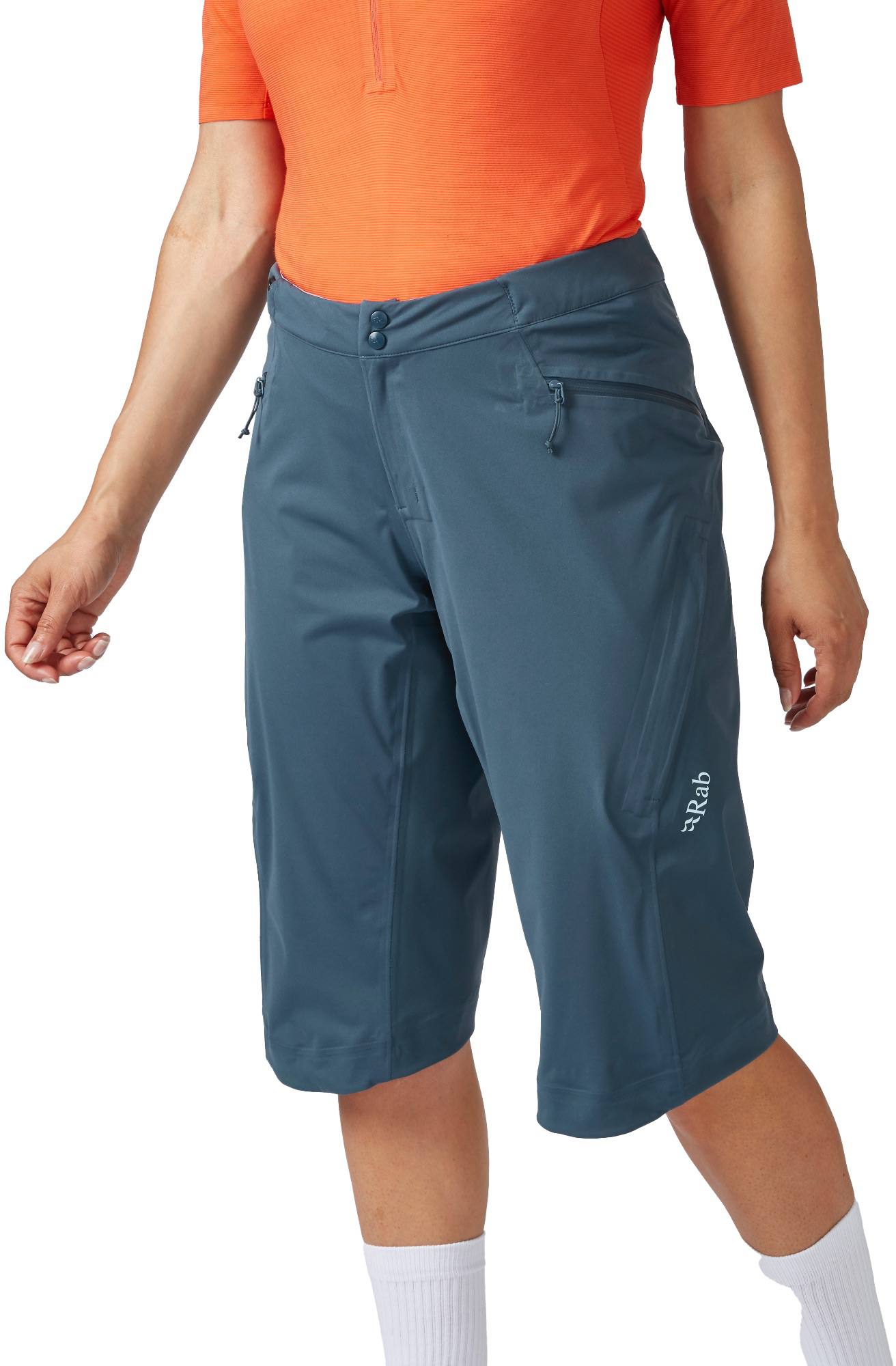 Rab Women's Cinder Kinetic Shorts Orion Blue 16