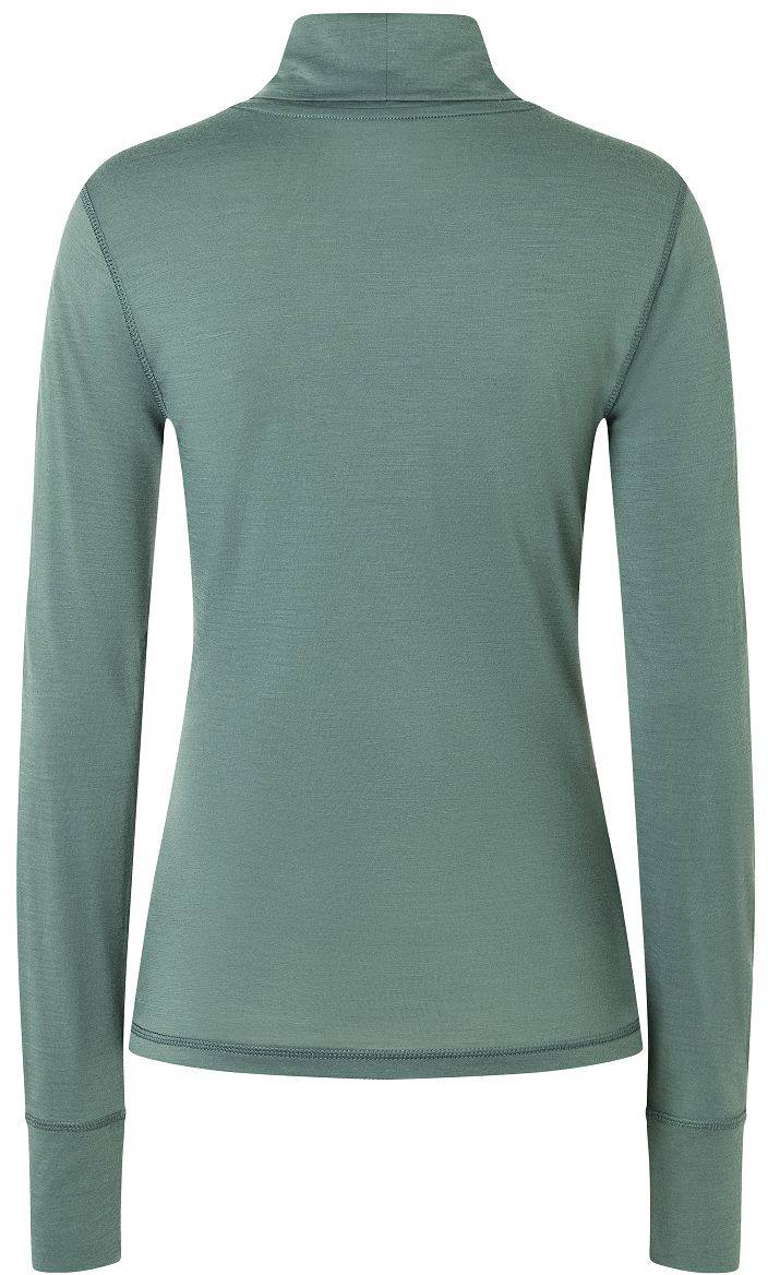 Supernatural Women's Flear Roll Neck Green 02