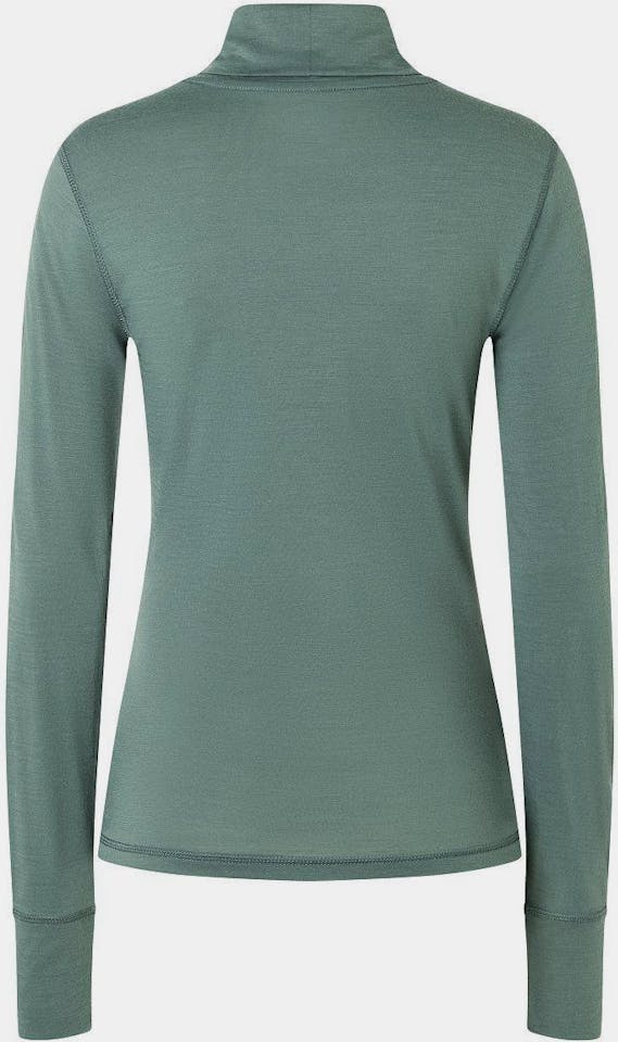 Supernatural Women's Flear Roll Neck Green 02