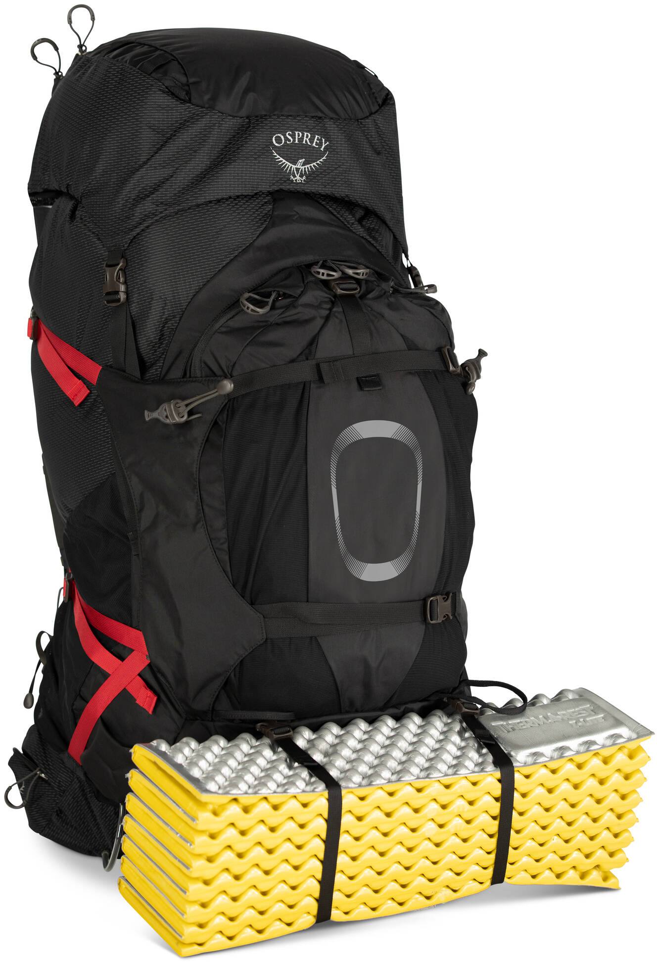 Osprey Aether Plus 100 Musta 09