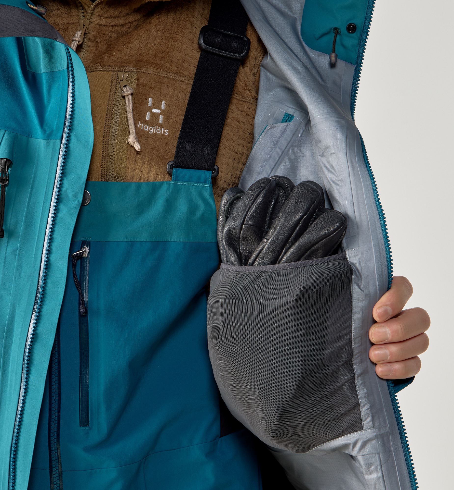 Haglöfs Men's Vassi GTX Pro II Jacket Mountain Teal/Deep Teal 26