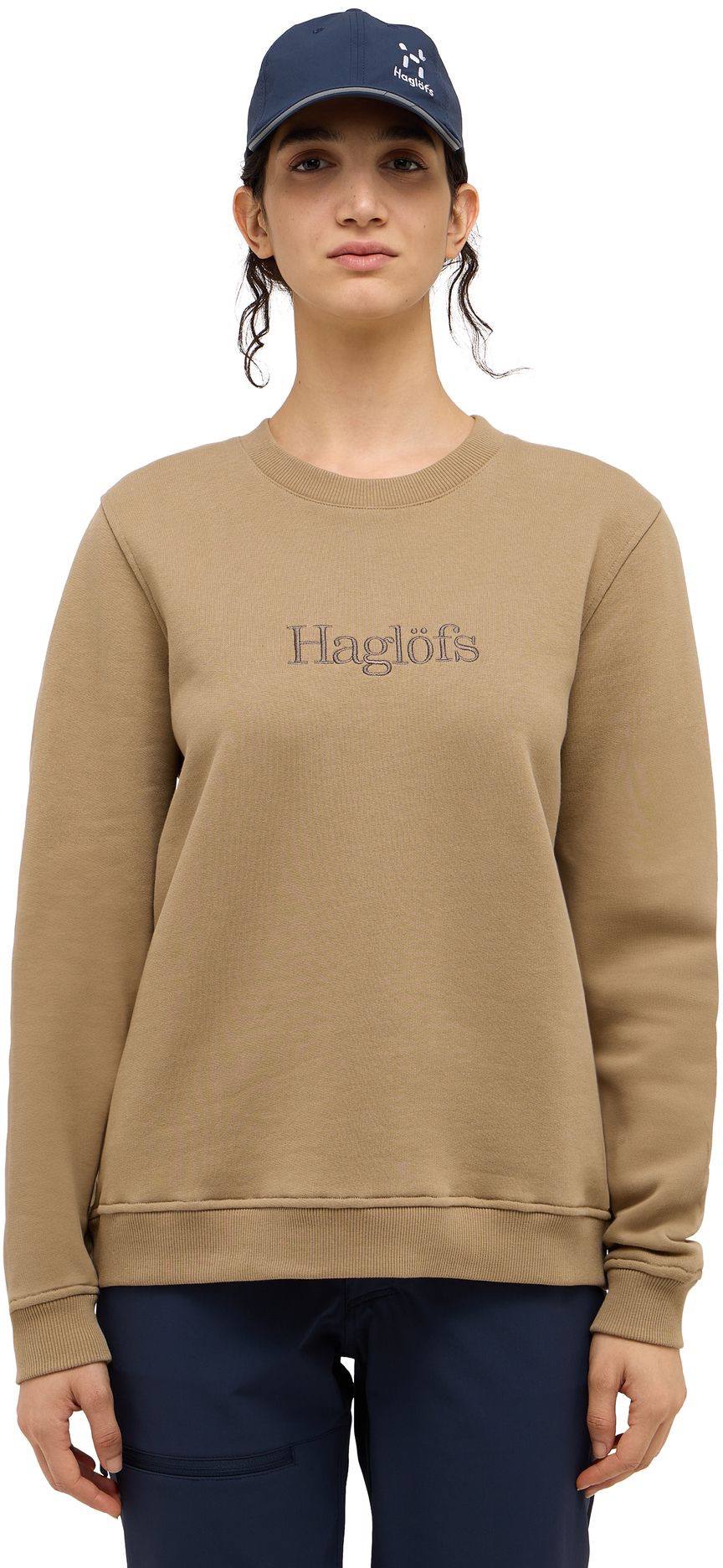 Haglöfs Women's Crewneck Oak Brown 05
