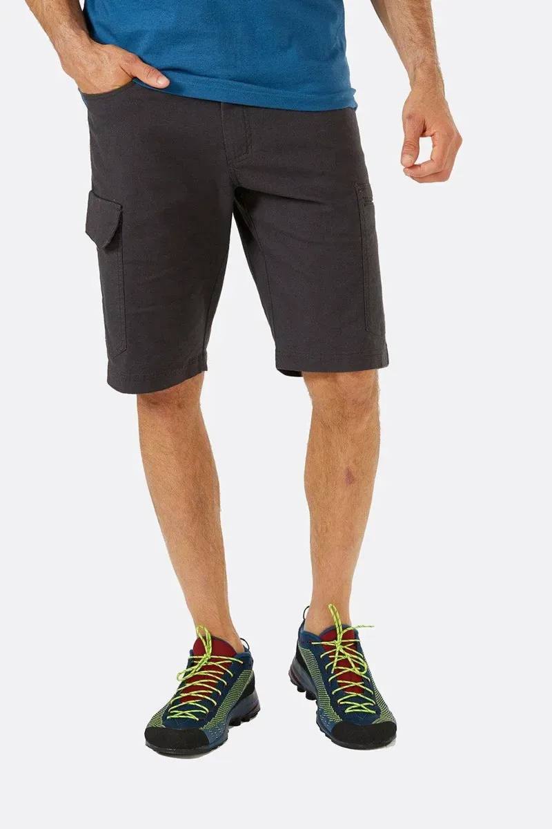 Rab Men's Radius Cargo Shorts Anthracite 02
