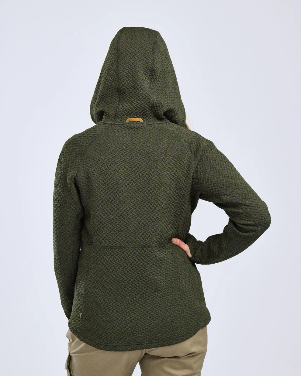 Pinewood Women's Everyday Travel FZ Hoodie Dark green 06