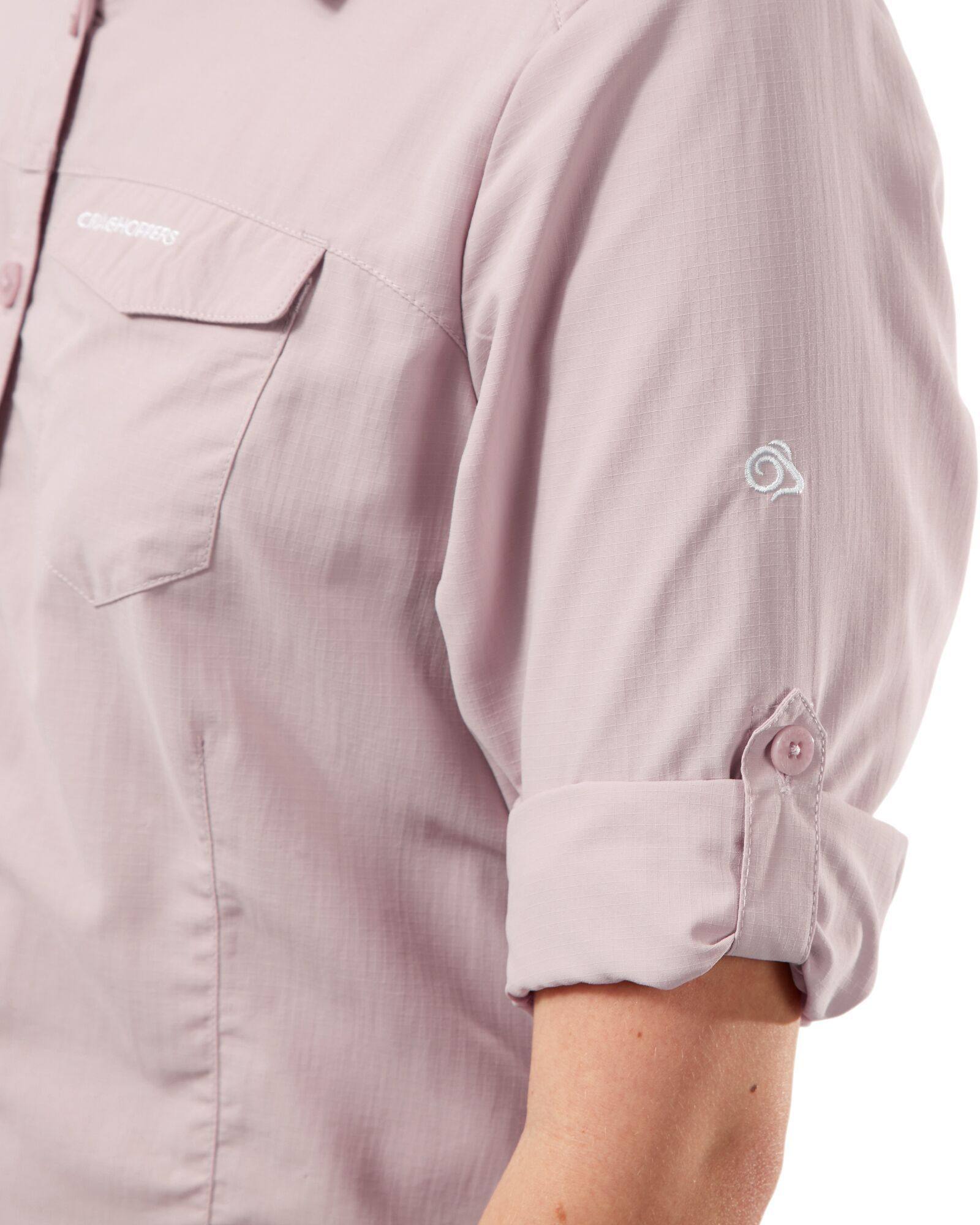 Craghoppers Nosilife Adventure II LS W Shirt Lila 09