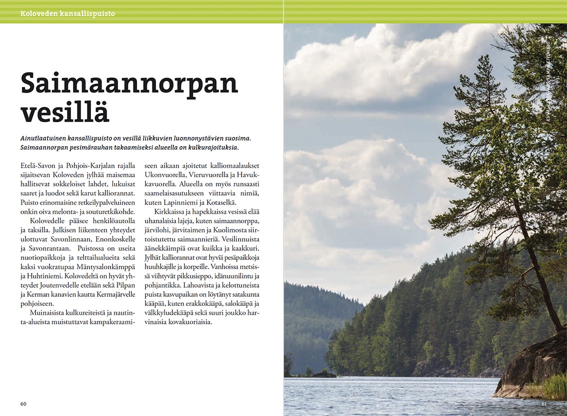 Calazo Pohjois-Karjalan retkeilyopas  06