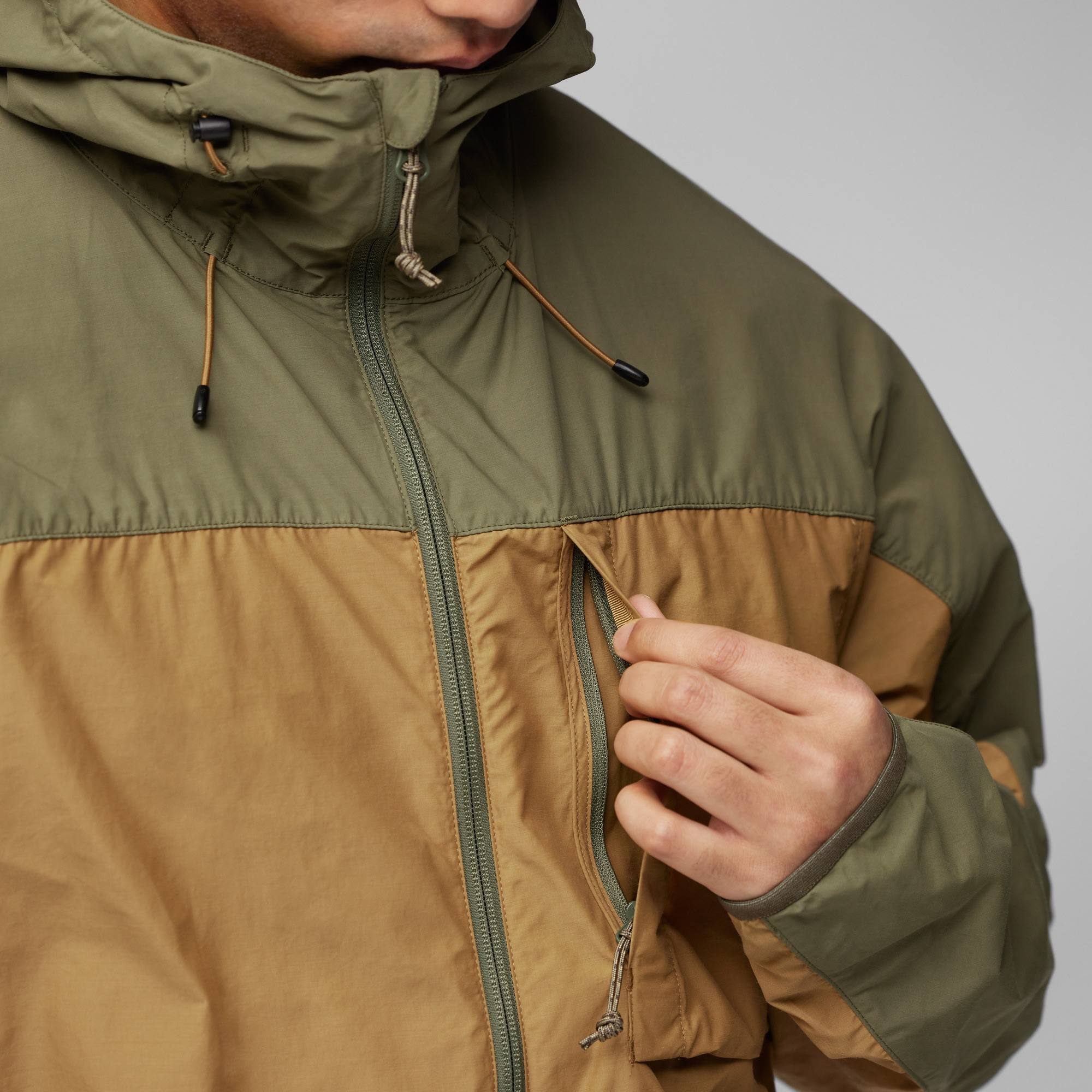 Fjällräven Men's High Coast Wind Jacket Chalk/Fossil 09