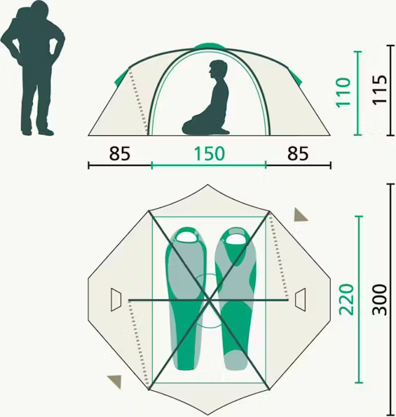 Jack Wolfskin Real Dome Lite II Hopea 02